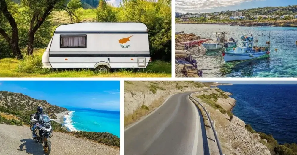 The recommended riding seasons in Greece and Cyprus