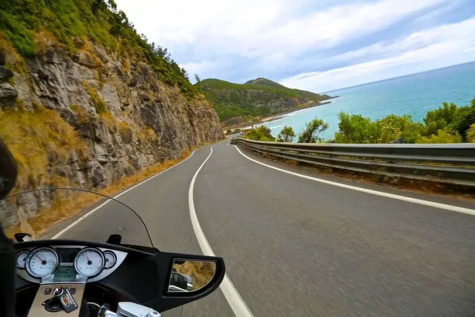 Motorcycle riding in Cyprus