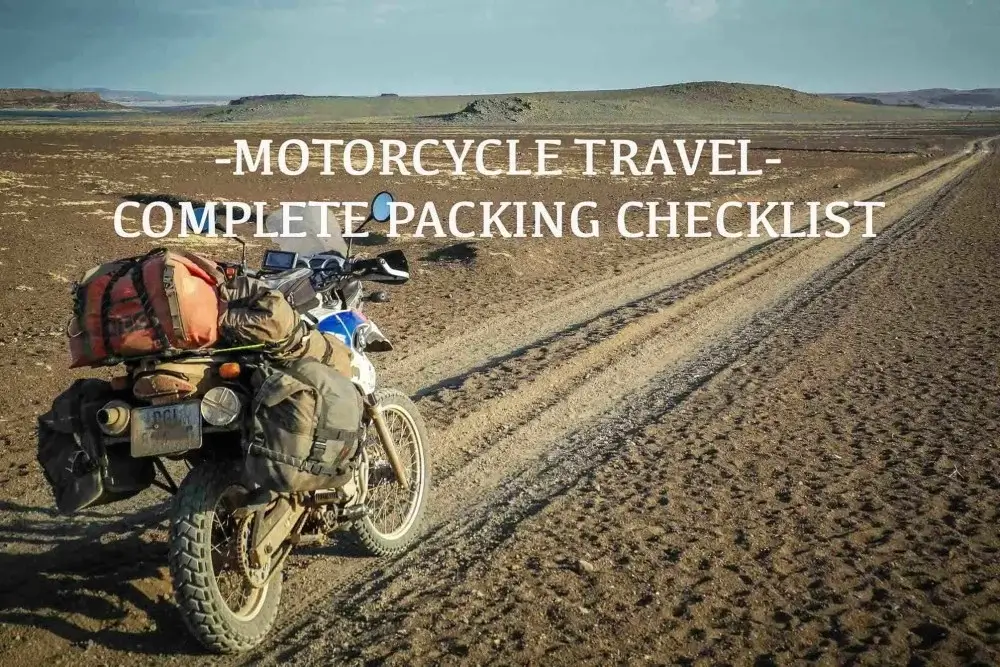 What to pack for a motorcycle trip in Greece and Cyprus