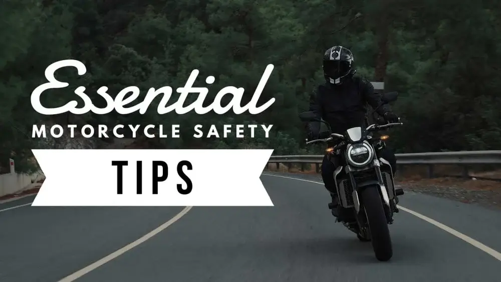 Motorcycle safety tips