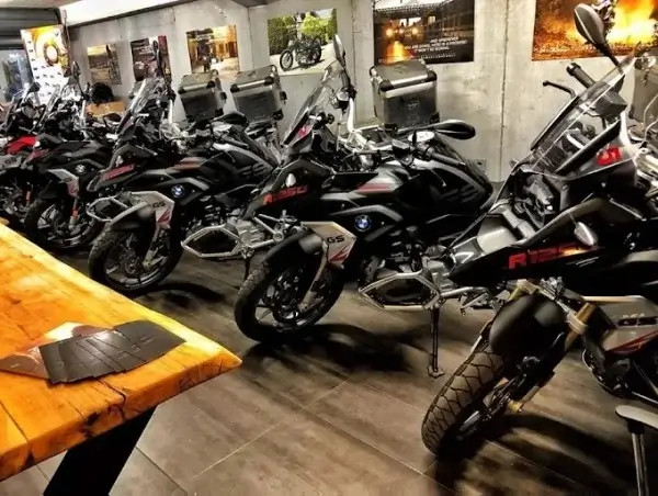 Hellenic moto rental office in Cyprus